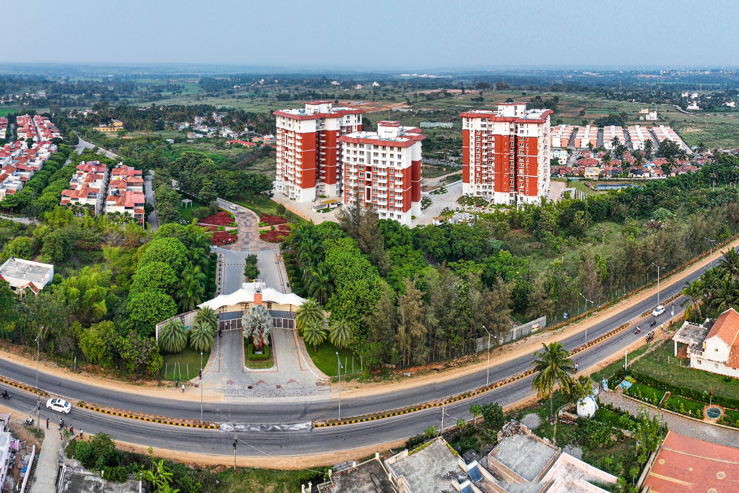 Zuari Garden City - Aerial View